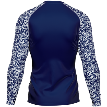 Chokefish™ Long Sleeve Rashguard Maori Men's Shirt-006